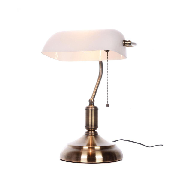 Настольная лампа Lumina Deco Banker LDT 305 WT Настольная лампа Lumina Deco Banker LDT 305 WT