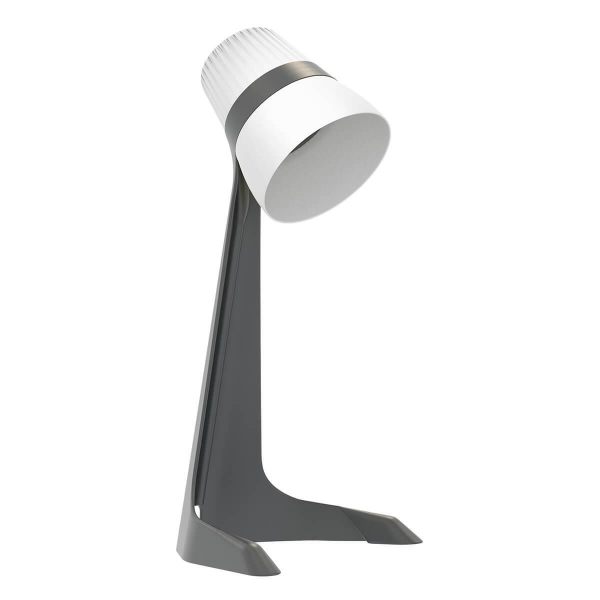 Настольная лампа Uniel ULO-K22 D/E14/A Grey/White UL-00009542 Настольная лампа Uniel ULO-K22 D/E14/A Grey/White UL-00009542