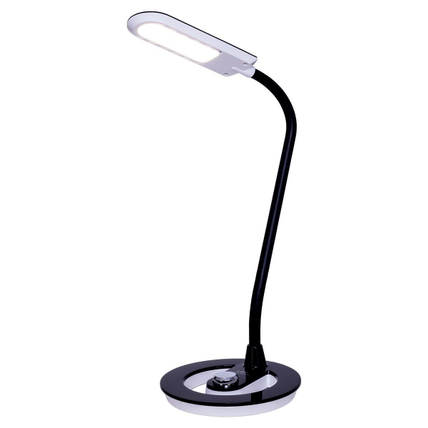 Настольная светодиодная лампа Gerhort BL1392 BK+WH Настольная светодиодная лампа Gerhort BL1392 BK+WH