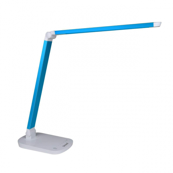 Настольная лампа Uniel TLD-521 Blue/LED/800Lm/5000K/Dimmer 10084 Настольная лампа Uniel TLD-521 Blue/LED/800Lm/5000K/Dimmer 10084