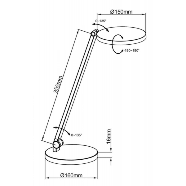Настольная лампа Deko-Light Adhara 346029 Настольная лампа Deko-Light Adhara 346029
