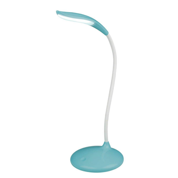 Настольная лампа Uniel TLD-558 Blue/LED/280Lm/5000K/Dimmer UL-00004140 Настольная лампа Uniel TLD-558 Blue/LED/280Lm/5000K/Dimmer UL-00004140