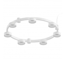 Корпус подвесной люстры Ambrella light DIY Spot Techno Ring SWH белый песок C9236