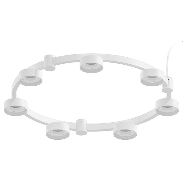 Корпус подвесной люстры Ambrella light DIY Spot Techno Ring SWH белый песок C9236 Корпус подвесной люстры Ambrella light DIY Spot Techno Ring SWH белый песок C9236