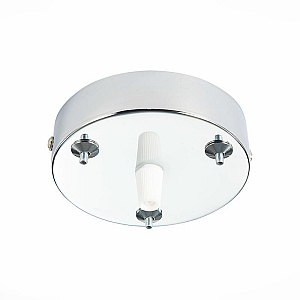 Потолочное крепление на 3 лампы круглое хром ST Luce SL1 SL001.103.03