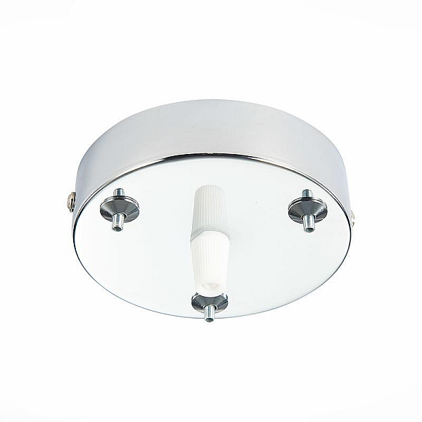 Потолочное крепление на 3 лампы круглое хром ST Luce SL1 SL001.103.03