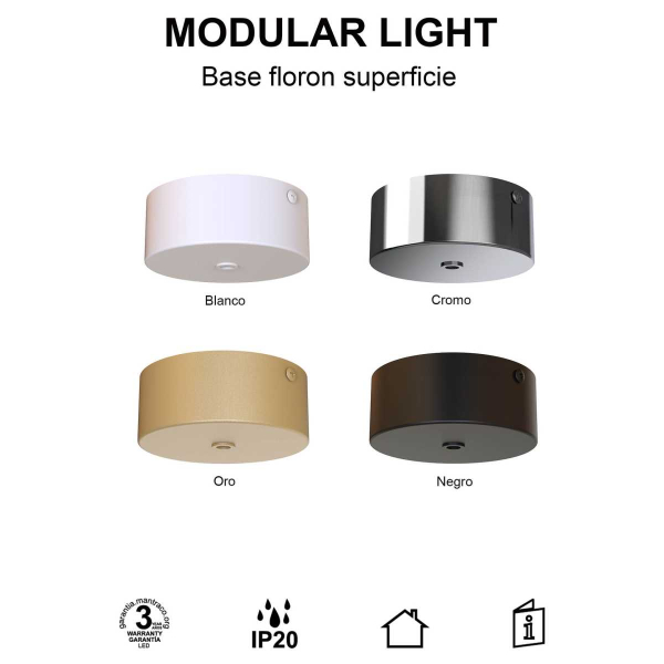 Потолочное основание Mantra Modular Light Florones 9355