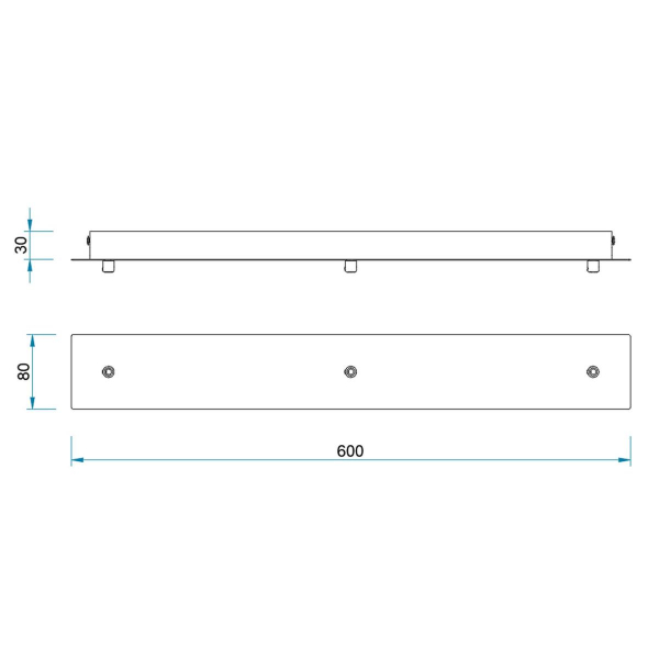 Потолочное основание Mantra Modular Light Florones 9464
