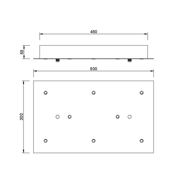 Потолочное основание Mantra Modular Light Florones 9389