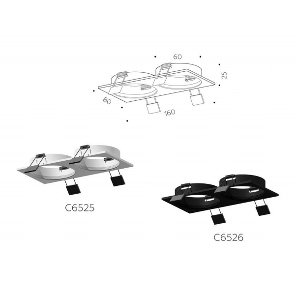 Корпус светильника Ambrella light DIY Spot C6526 Корпус светильника Ambrella light DIY Spot C6526