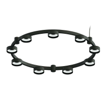 Корпус подвесной люстры Ambrella light DIY Spot Techno Ring SBK черный песок C9242