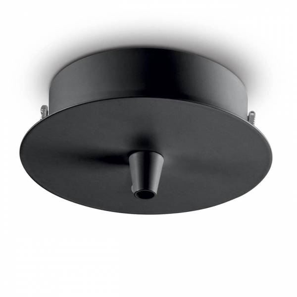 Основание для светильника Ideal Lux Rosone Metallo 1 Luce Nero 123295 Основание для светильника Ideal Lux Rosone Metallo 1 Luce Nero 123295