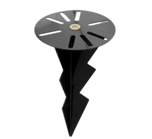 ДГ-03 Держатель грунтовый для ландшафтных светильников-столбиков, черный