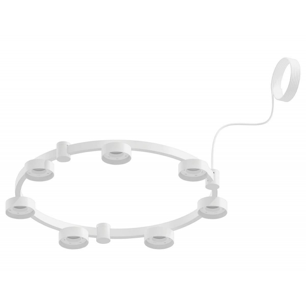 Корпус подвесной люстры Ambrella light DIY Spot Techno Ring SWH белый песок C9236 Корпус подвесной люстры Ambrella light DIY Spot Techno Ring SWH белый песок C9236