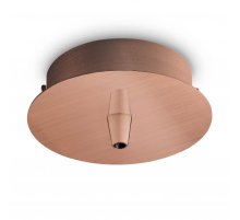 Основание для светильника Ideal Lux Rosone Metallo 1 Luce Rame Brunito 249278