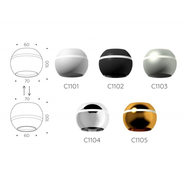 Корпус светильника Ambrella light DIY Spot C1101