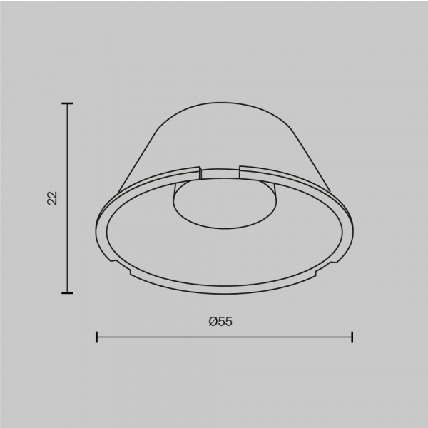 Линза Maytoni Technical Focus Led LensD60-24 Линза Maytoni Technical Focus Led LensD60-24