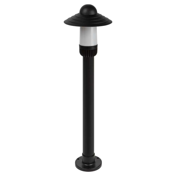 Садово-парковый светильник ЭРА «Поллар» НТУ 01-60-009 напольный черный IP54 Е27 max60Вт h860мм Б0057493