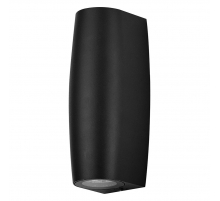 Светильник садово-парковый Feron DH025, на стену, 2*GU10 MR11 230V, черный