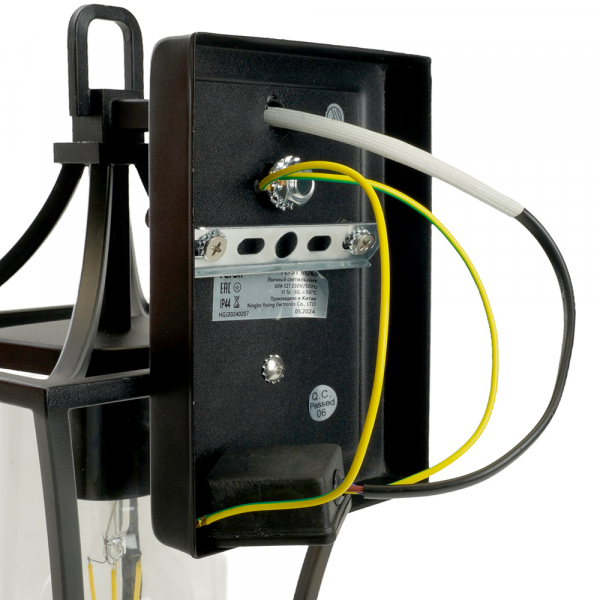 Светильник садово-парковый Feron PL731 на стену вниз 60W E27 230V, черный 51269 Светильник садово-парковый Feron PL731 на стену вниз 60W E27 230V, черный 51269
