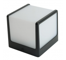 Светильник садово-парковый Feron DH0604,на стену, GX53 230V, черный 51334