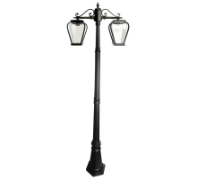 Светильник садово-парковый Feron PL748 столб 60W E27 230V, черный 51278