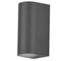 Светильник садово-парковый Feron DH023,на стену, GU10 MR11 230V, серый