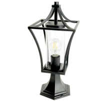 Светильник садово-парковый Feron PL734  на постамент 60W 230V E27, черный 51270