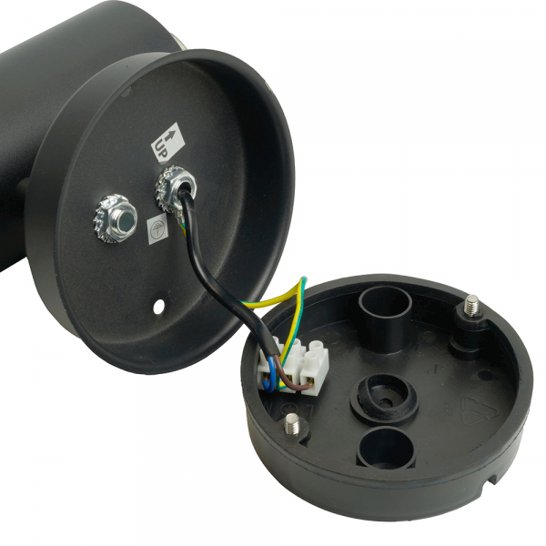 Светильник садово-парковый Feron DH046-B, Техно на стену, 18W E27 230V, черный 51526 Светильник садово-парковый Feron DH046-B, Техно на стену, 18W E27 230V, черный 51526