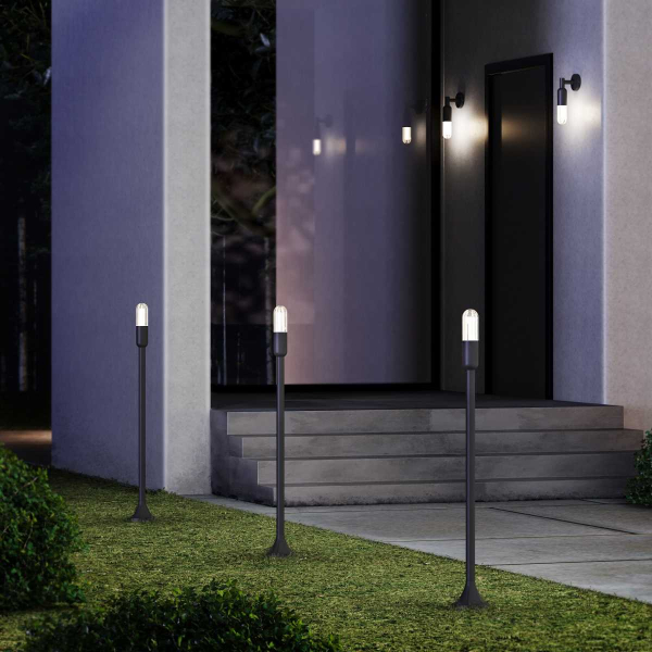 Садово-парковый светодиодный светильник Elektrostandard Isida 35165/F черный a063451