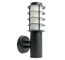 Светильник садово-парковый Feron DH046-B, Техно на стену, 18W E27 230V, черный 51526