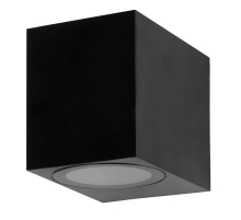 Светильник садово-парковый Feron.ONE DH050-P,на стену, GU10 220-240V, черный пластик 51544