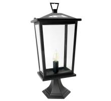 Светильник садово-парковый Feron PL754  на постамент 60W 230V E14, черный 51280