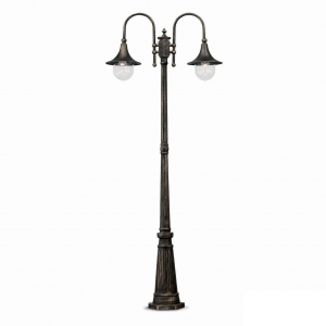 Садово-парковый светильник Ideal Lux Cima Pt2 Nero Antico 024097