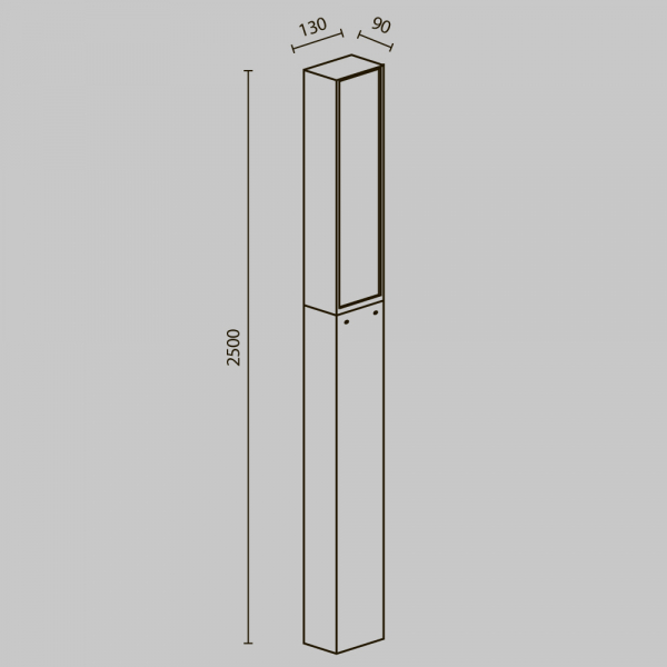 Садово-парковый светильник Maytoni Outdoor O470FL-L40GF3K