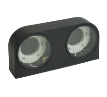 Светильник садово-парковый Feron DH1203,на стену, GX53 230V, черный 51328