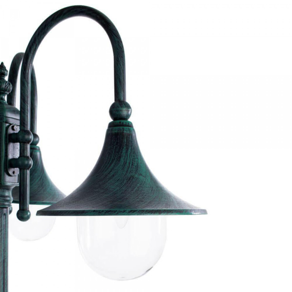 Садово-парковый светильник Arte Lamp Malaga A1086PA-3BG Садово-парковый светильник Arte Lamp Malaga A1086PA-3BG
