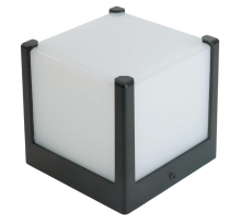 Светильник садово-парковый Feron DH0606, на стену, GX53 230V, черный 51336