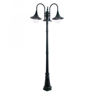 Садово-парковый светильник Arte Lamp Malaga A1086PA-3BG