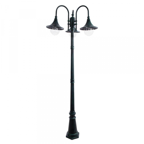 Садово-парковый светильник Arte Lamp Malaga A1086PA-3BG Садово-парковый светильник Arte Lamp Malaga A1086PA-3BG