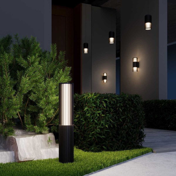 Светильник садово-парковый Entero черный Elektrostandard Entero a070268