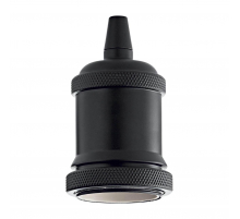 Патрон Ideal Lux Portalampada E27 Ghiera Nero 249209