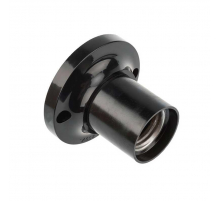 Патрон карболитовый потолочный Е27 черный c этикеткой REXANT 11-8818