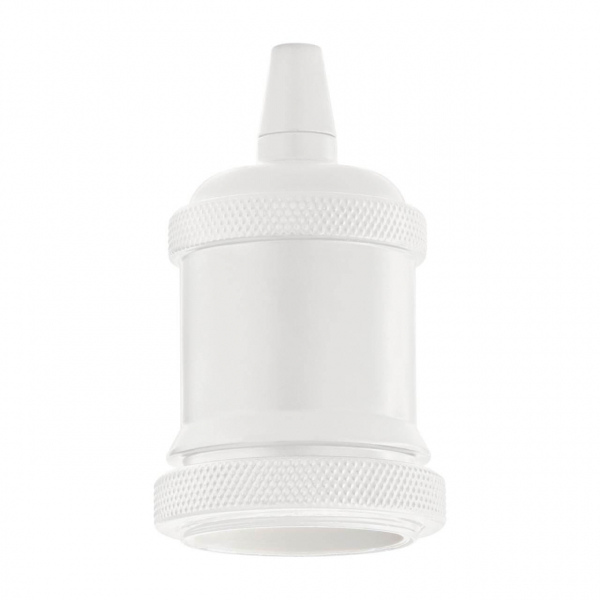 Патрон Ideal Lux Portalampada E27 Ghiera Bianco 249186 Патрон Ideal Lux Portalampada E27 Ghiera Bianco 249186
