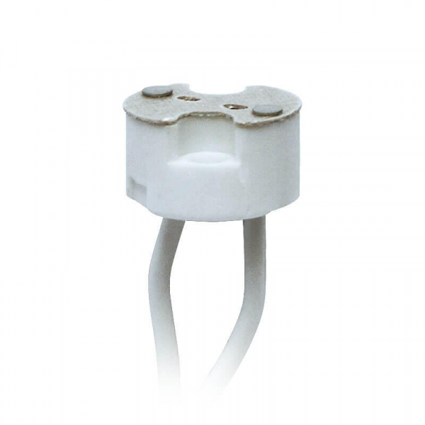 Патрон керамический Uniel ULH-GU4/GU5.3-Ceramic-15cm 02283