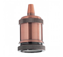 Патрон Ideal Lux Portalampada E27 Ghiera Rame Brunito 249223