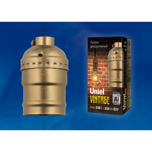 Патрон Uniel DLC-V-H01/E27 BRONZE UL-00000531