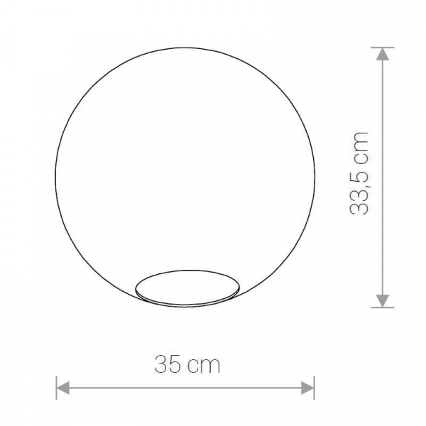 Плафон Nowodvorski Cameleon Sphere XL 8527 Плафон Nowodvorski Cameleon Sphere XL 8527