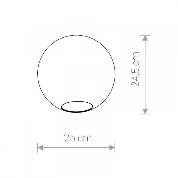 Плафон Nowodvorski Cameleon Sphere L 8528