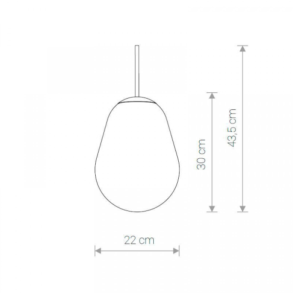 Плафон Nowodvorski Cameleon Pear S 8534